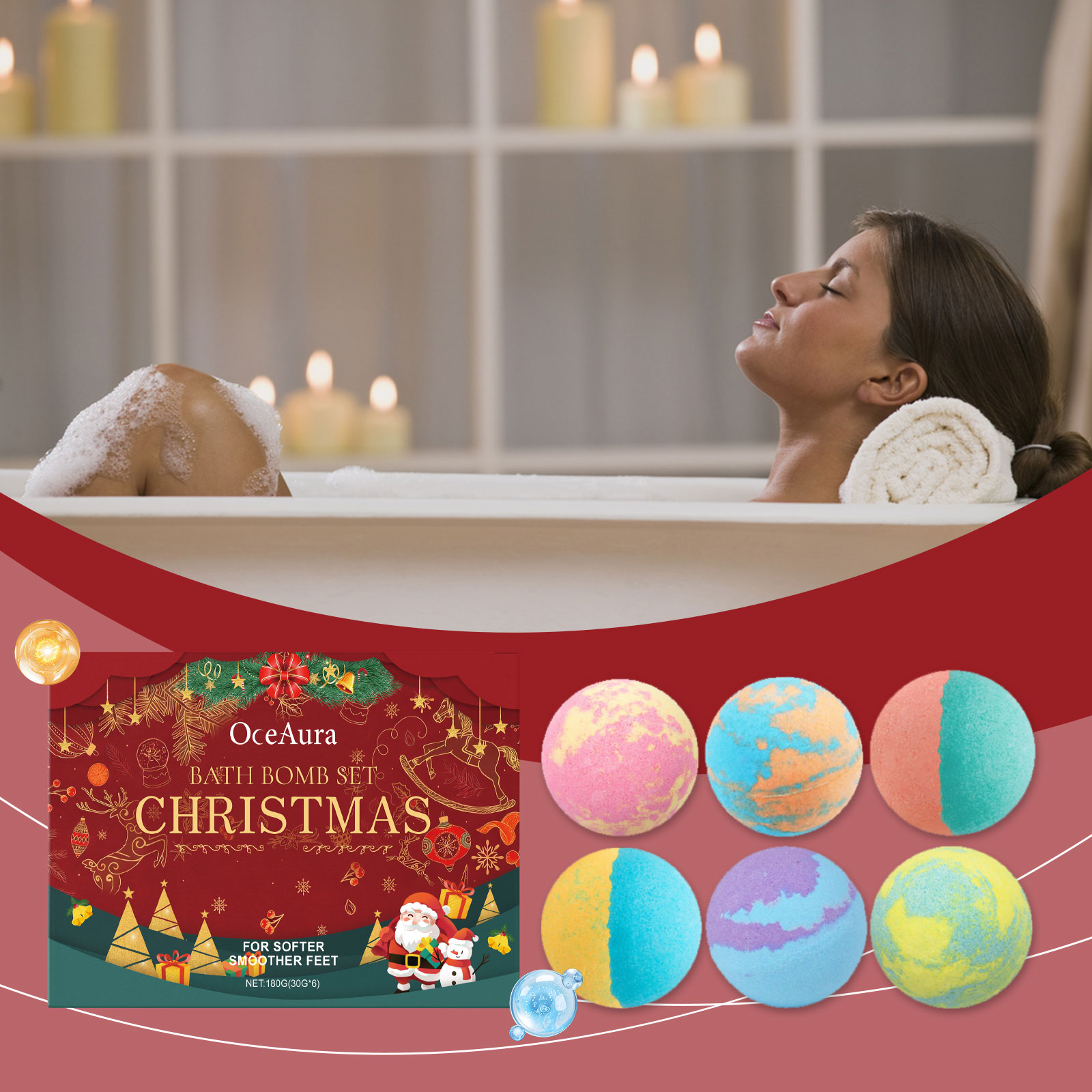 6/12/18 Stück Badebomben für K – Relax - Spa & Wellness Bewertung und Preis