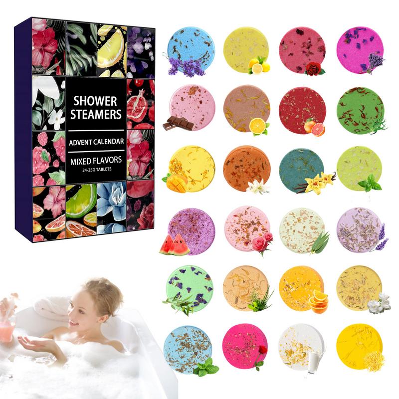 24 stücke Dusch dampfer Advent – Shower Steamer Tablet Bewertung und Preis